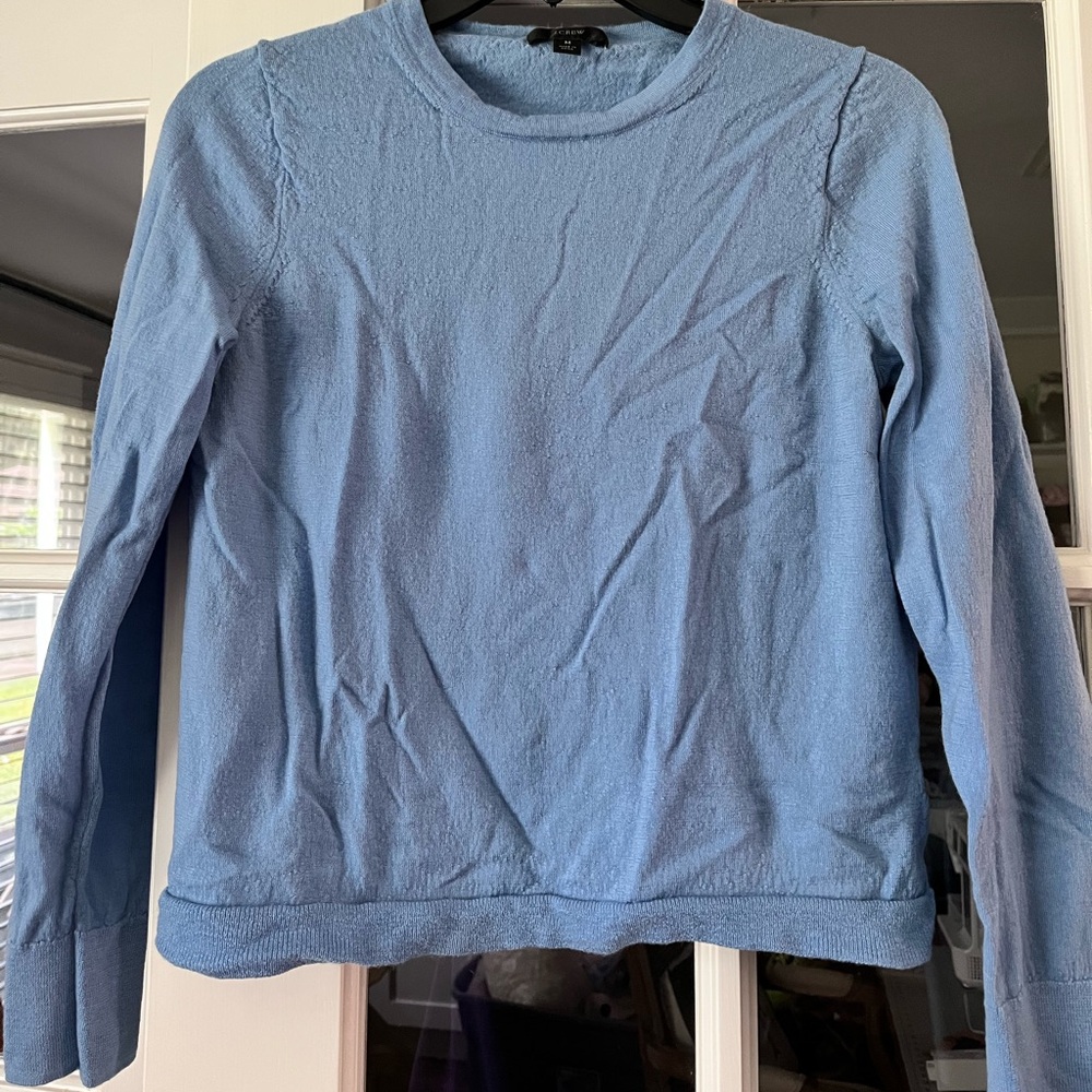 Jcrew periwinkle sweater